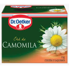 COD 5223 CHA DE CAMOMILA SACHE 10GR DR.OETKER
